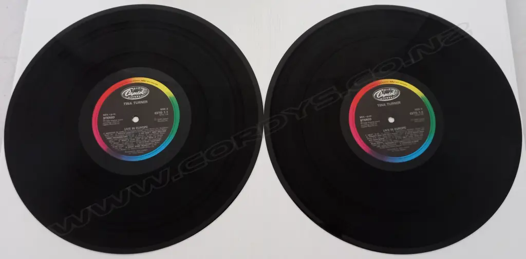 Tina Turner, Tina Live In Europe (Triple album) Image 1++
